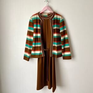 Vintage Dress/Jacket Set